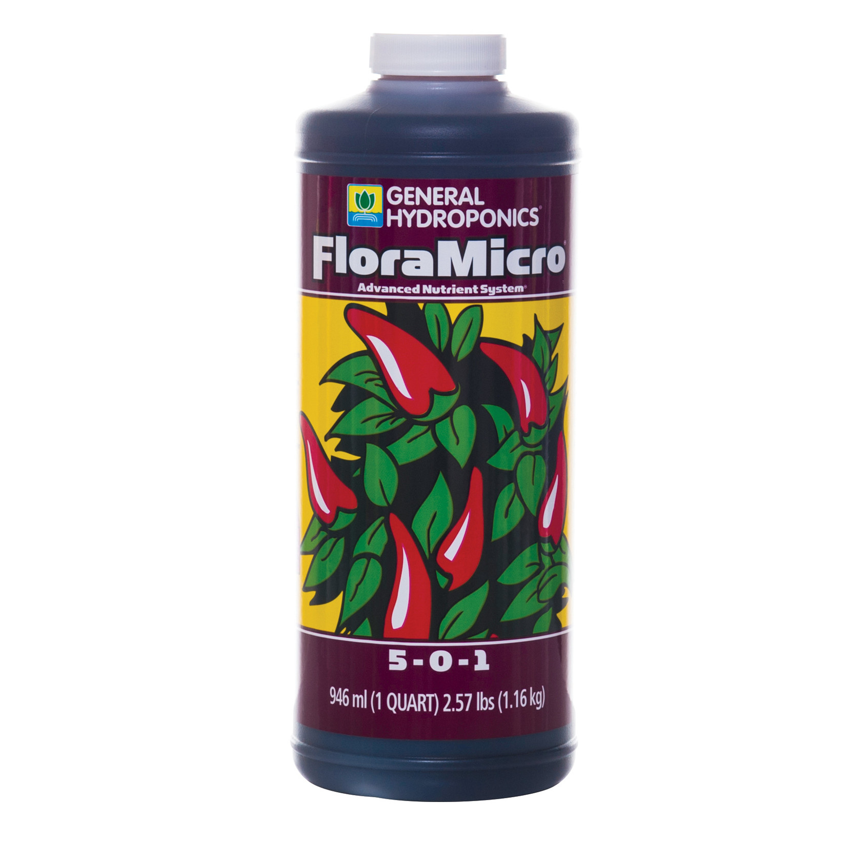 General Hydroponics GH FloraMicro 1 Quart