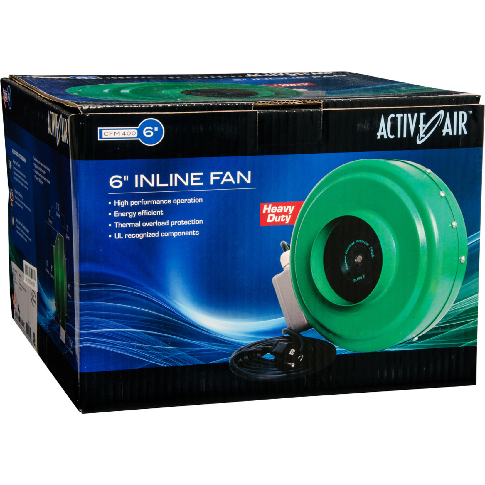 Active Air Active Air 6" In-Line Fan