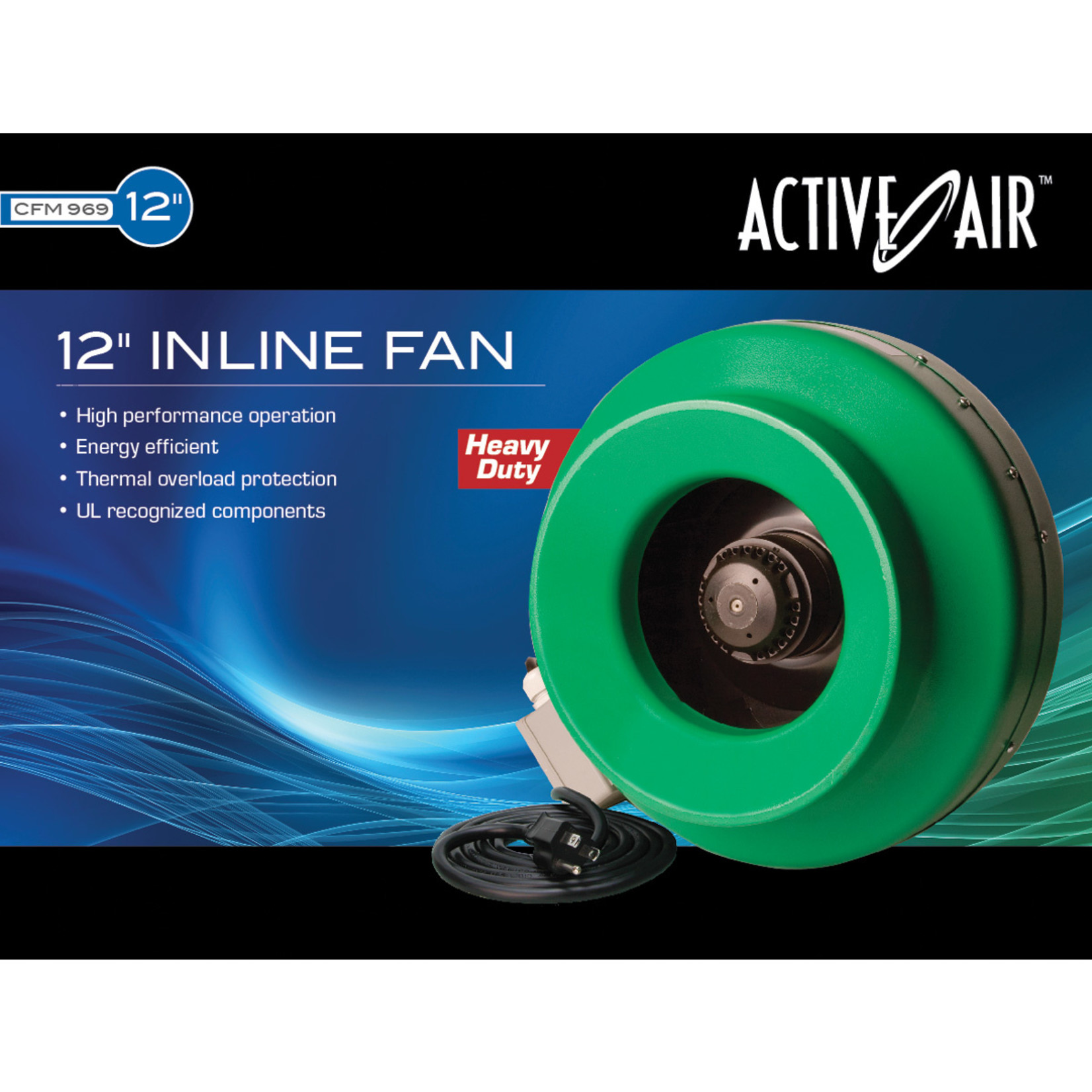 Active Air Active Air 12" Inline-Fan