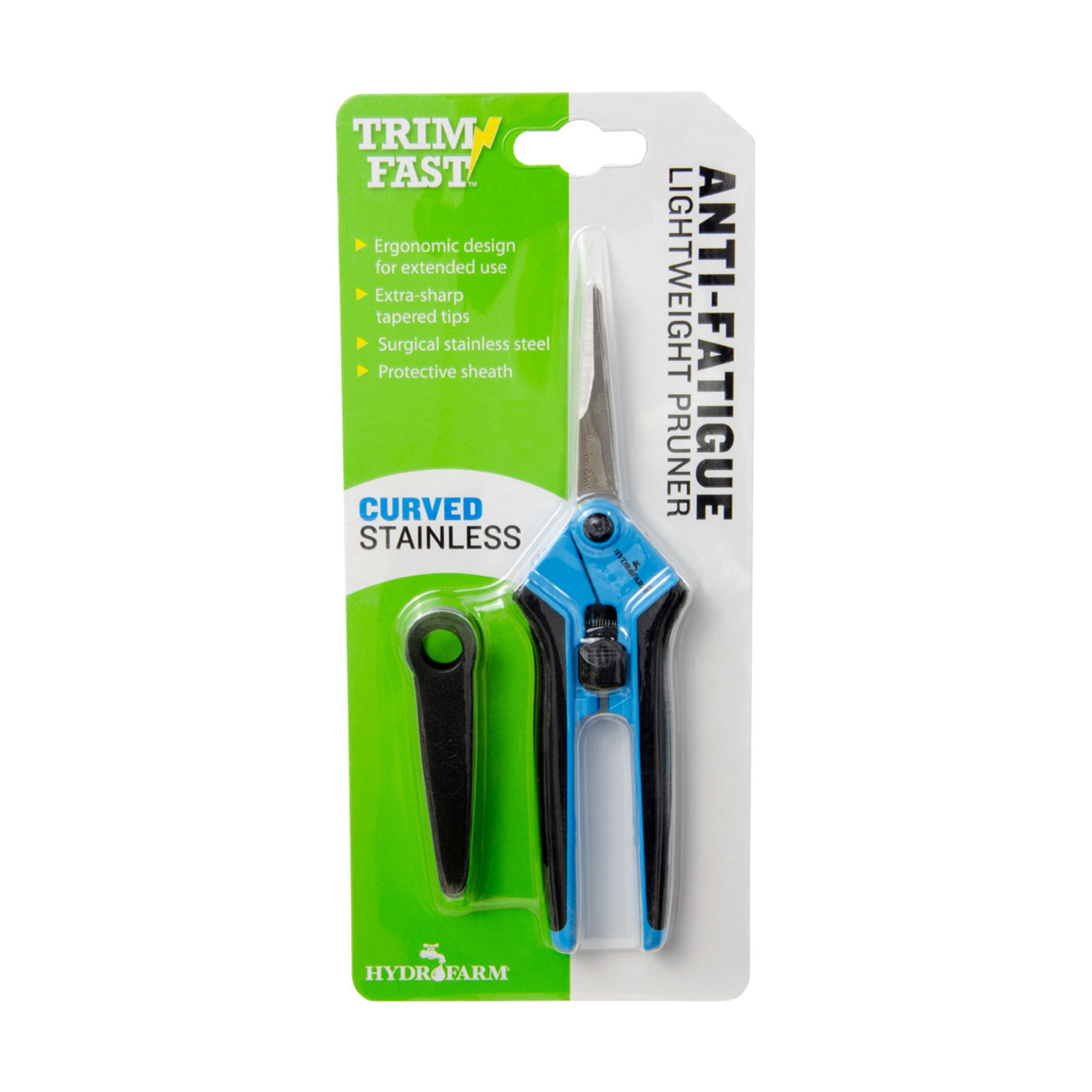TRIM FAST Precision Pruner Curved Anti-Fatigue Stainless