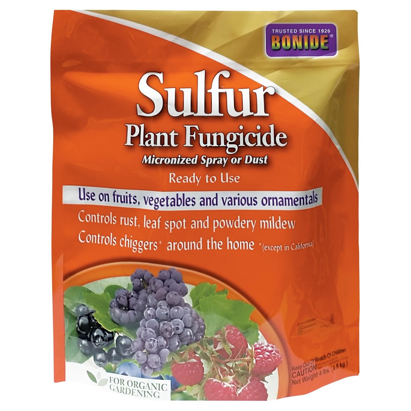 Bonide Bonide Sulfer Plant Fungicide RTU Spray or Dust