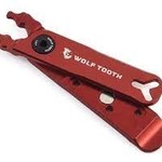 Wolf Tooth Components Wolf Tooth Components Combo Masterlink Pliers, Red Arms with Black Bolt