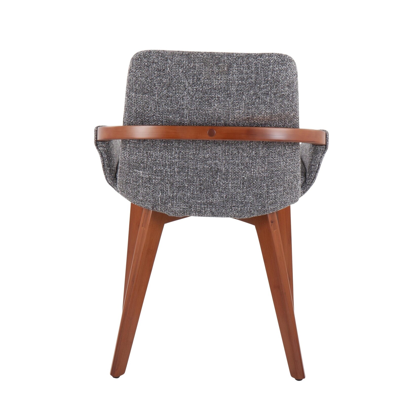 Cos Walnut/Bamboo Dining Chair - Grey