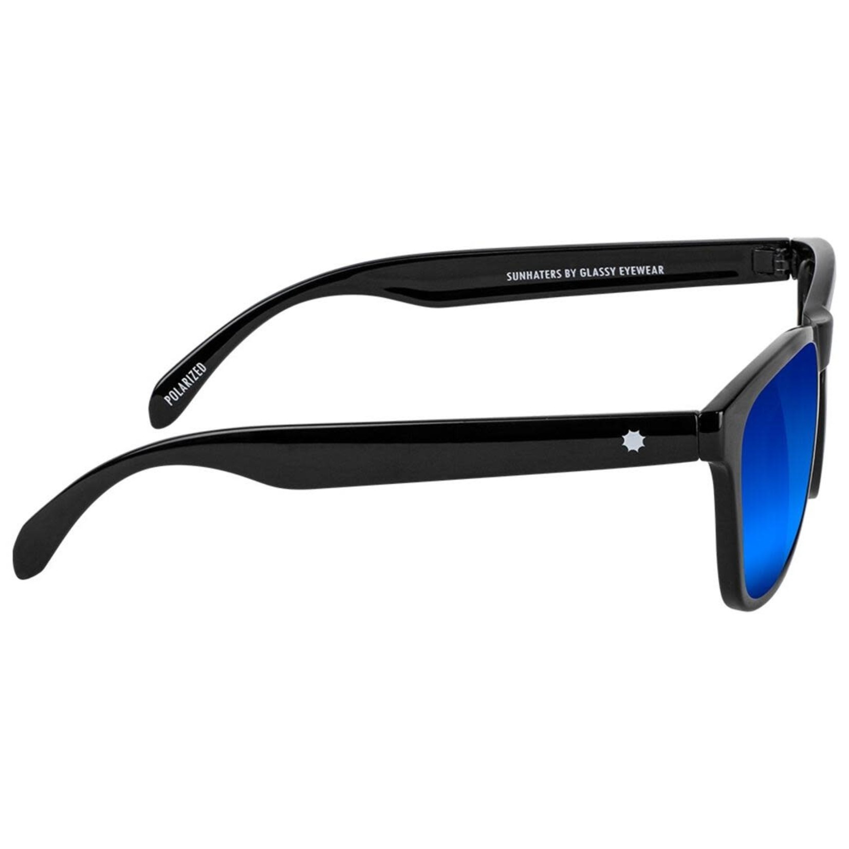 Glassy Glassy Deric Polarized - Black/Blue