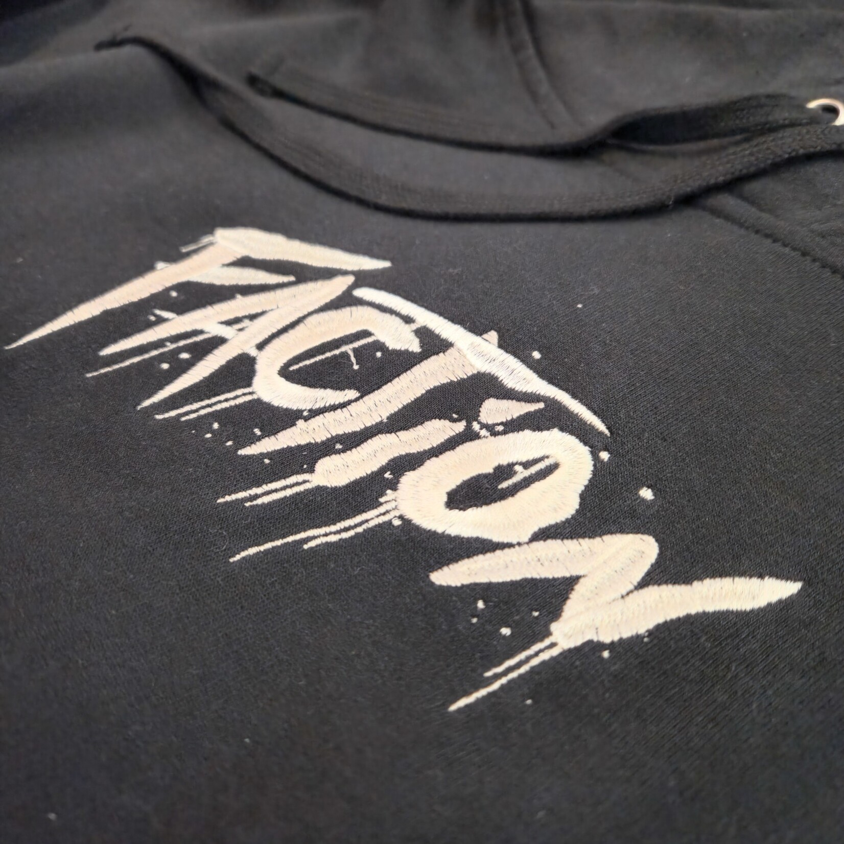 Faction Faction Embroidered Hoodie - Black