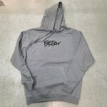 Faction Faction Embroidered Hoodie - Heather Grey