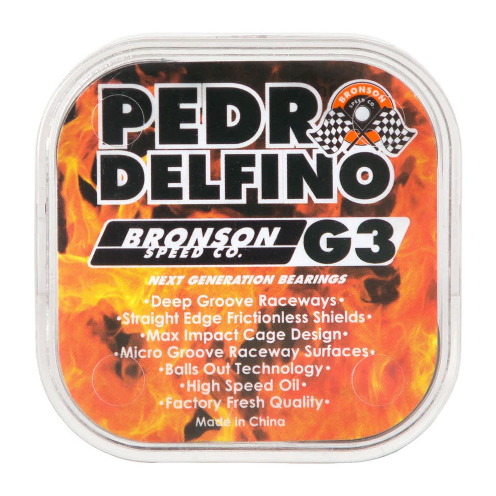Bronson Bronson G3 Pro Pedro Delfino Skateboard Bearings