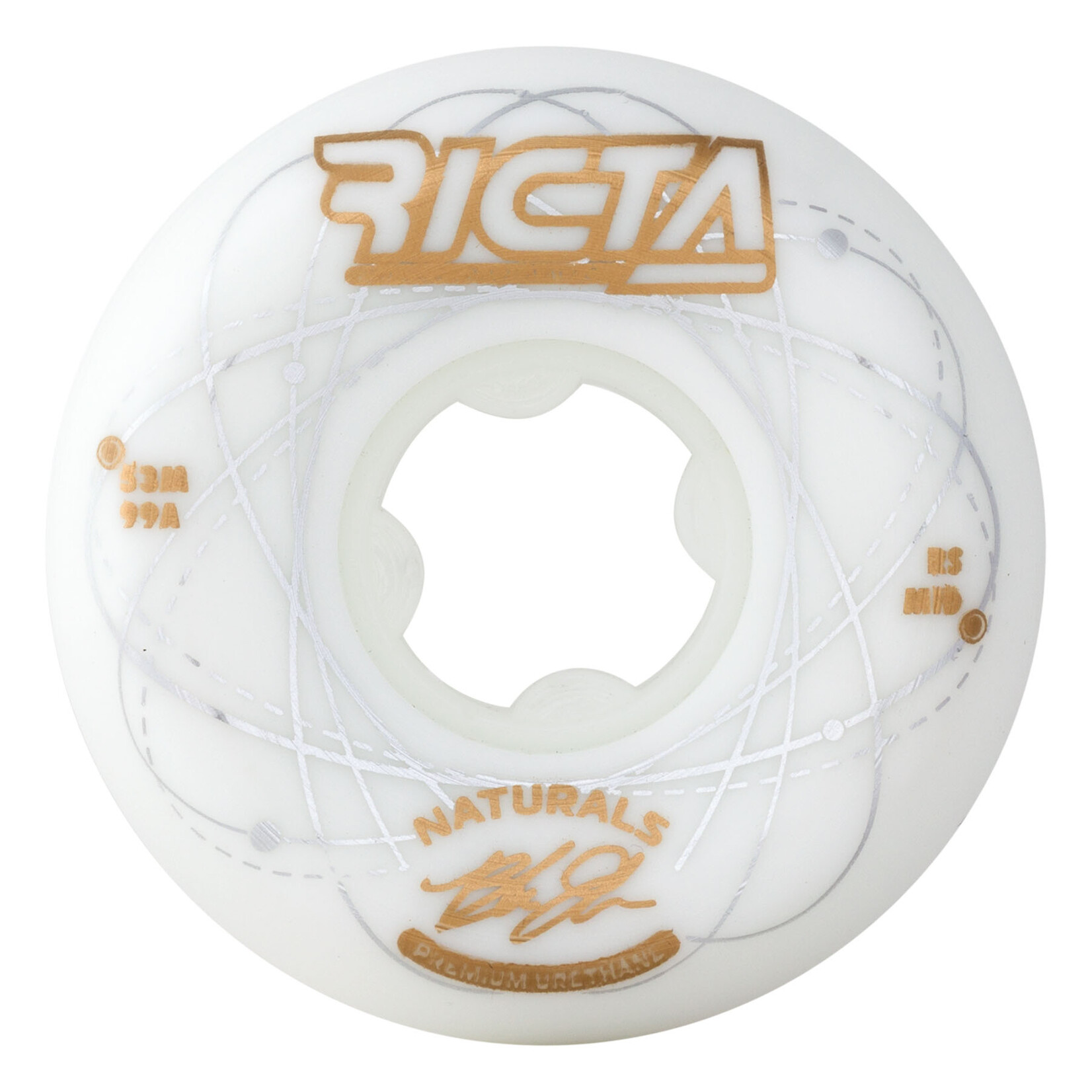 Ricta Ricta Johnson Orbital Naturals Mid 99a Skateboard Wheels - 53mm