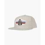Salty Crew Salty Crew High Tail 5 Panel Snapback Hat - Oatmeal