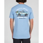 Salty Crew In Fishing We Trust S/S Tee Marine Blue T-shirts : Snowleader