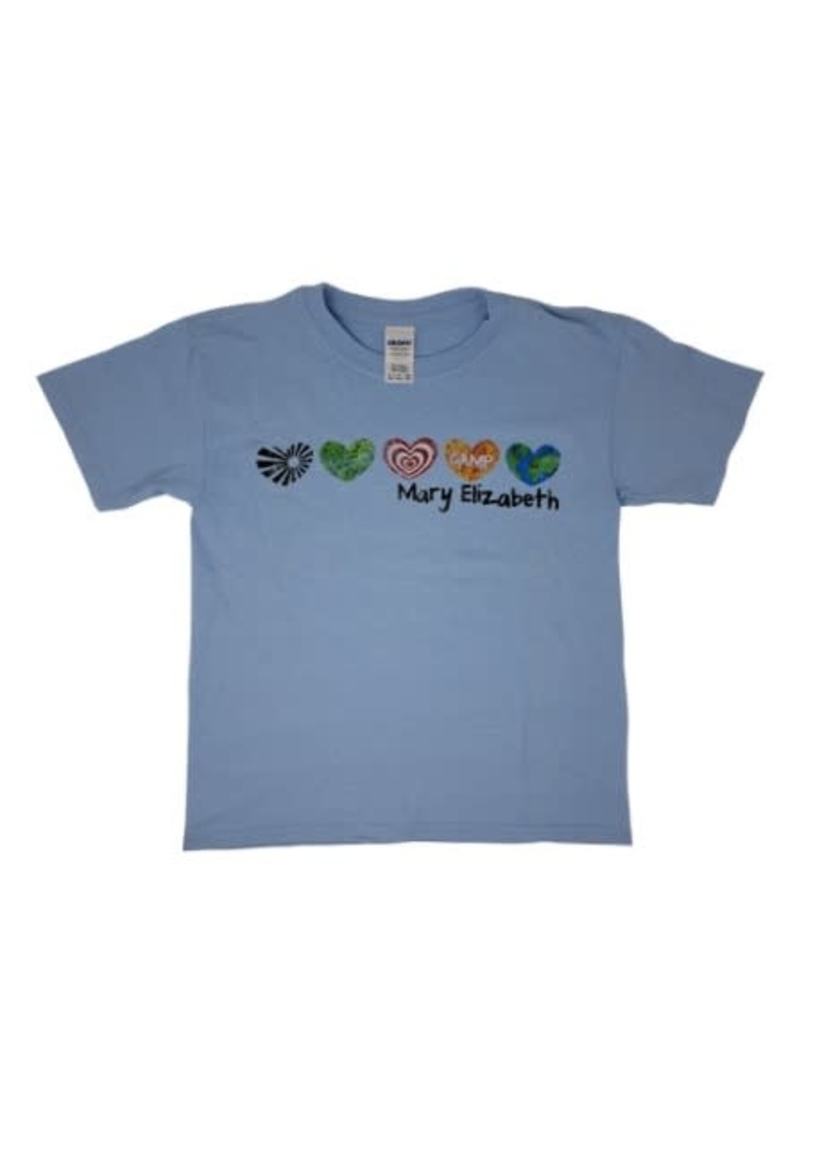 CME T-Shirt Blue w/ Hearts