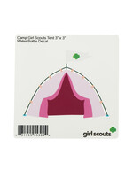Girl Scout Tent Decal - Clearance