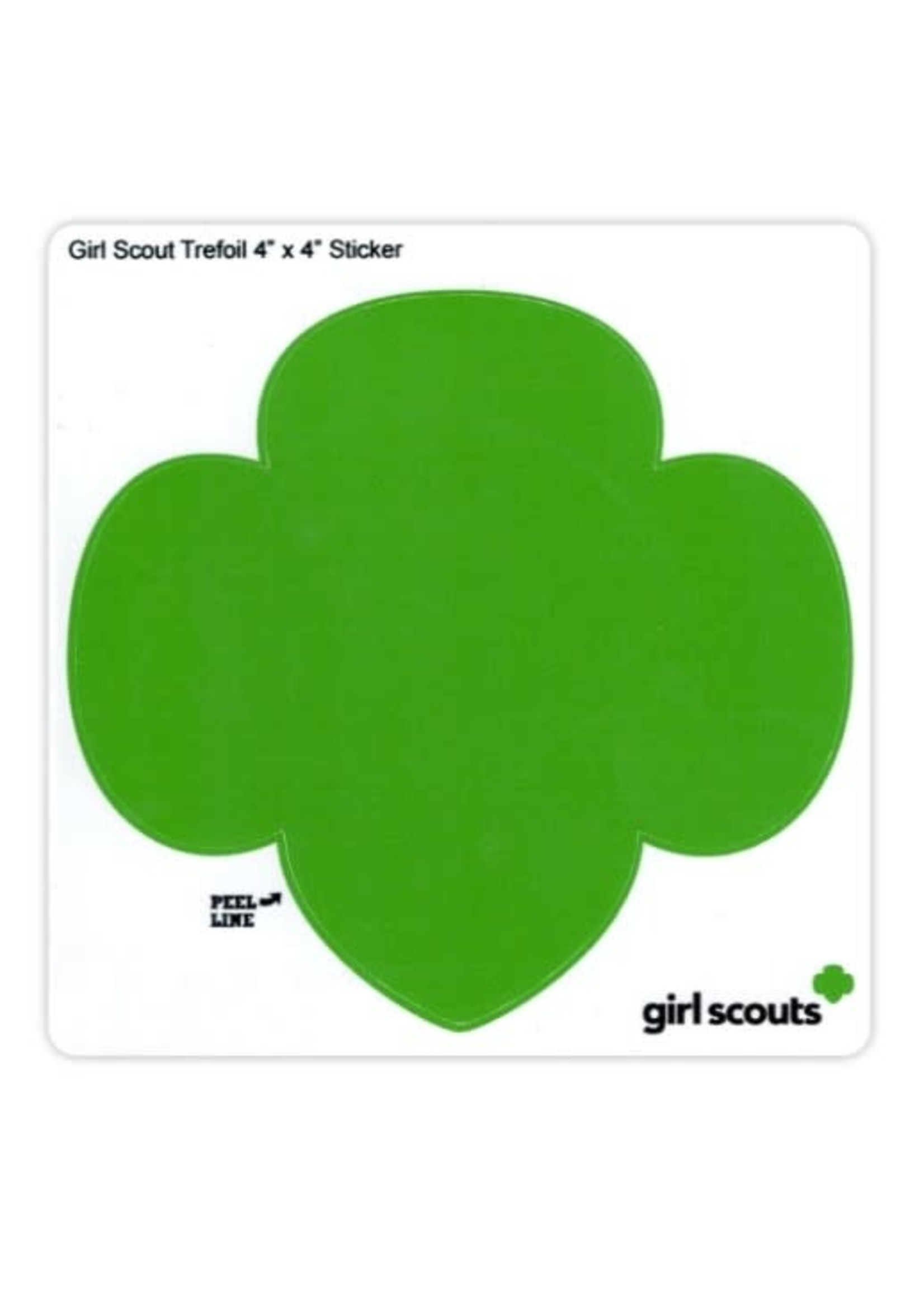 Girl Scout Water Bottle Decal 4X4 Girl Scouts of South Carolina