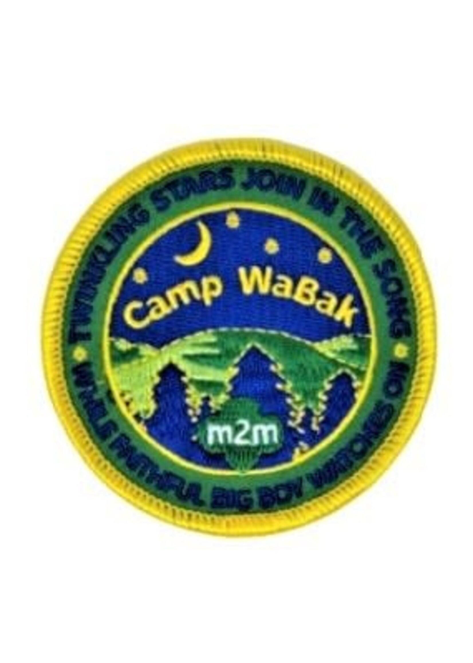 Camp WaBak Stars & Big Boi Patch 2019