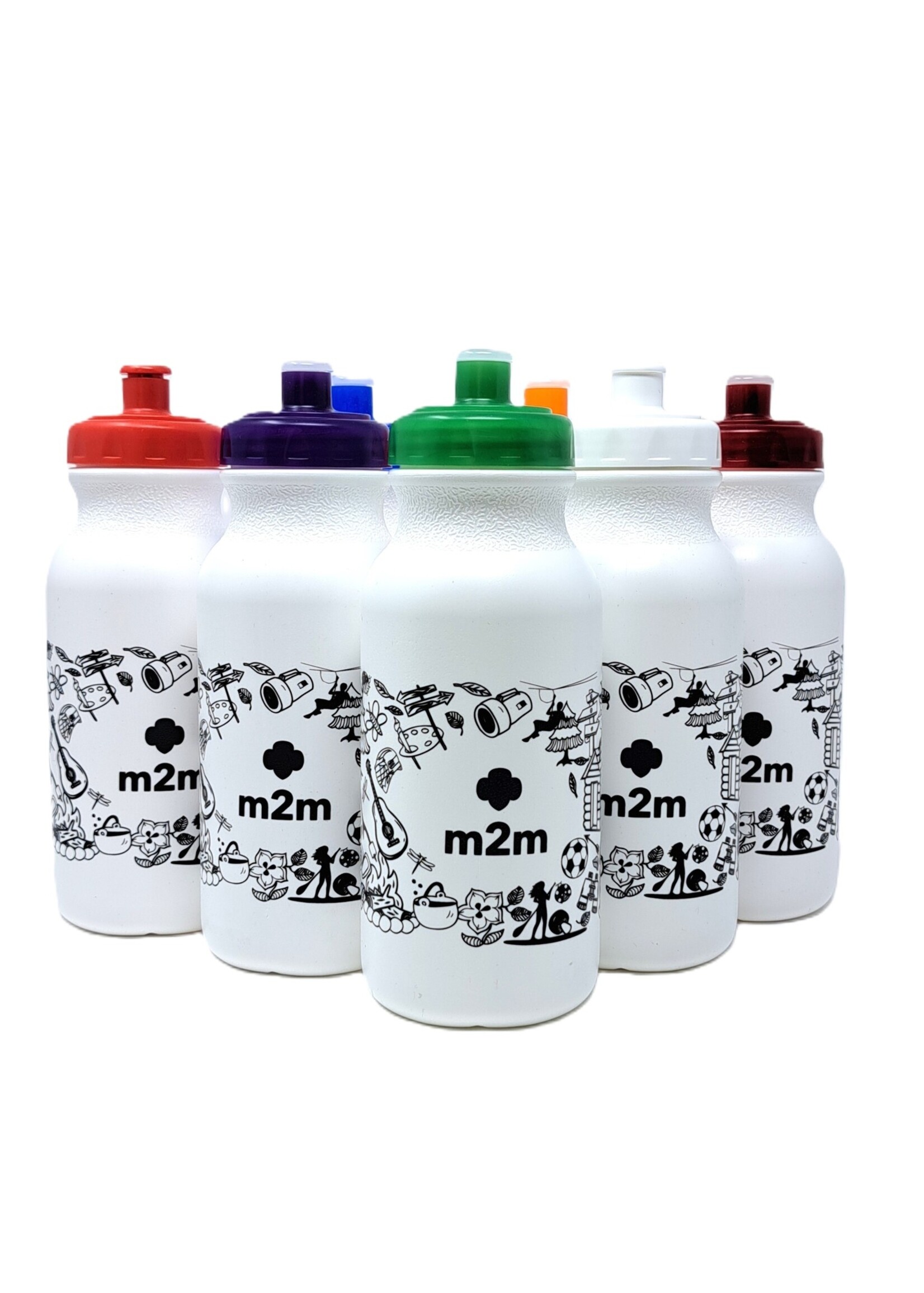Camp Color On Water Bottle m2m