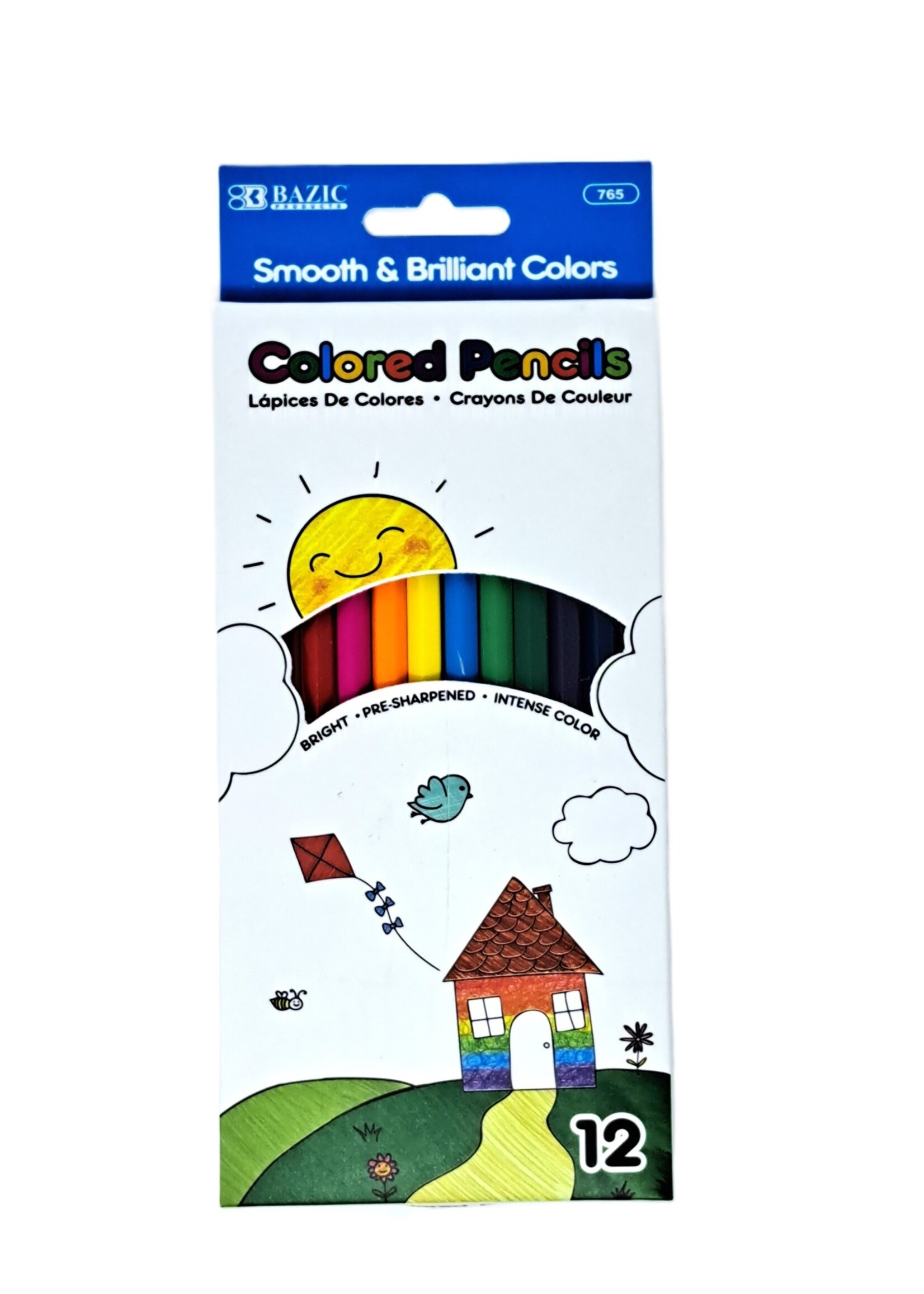 Bazic Colored Pencils 12 pack