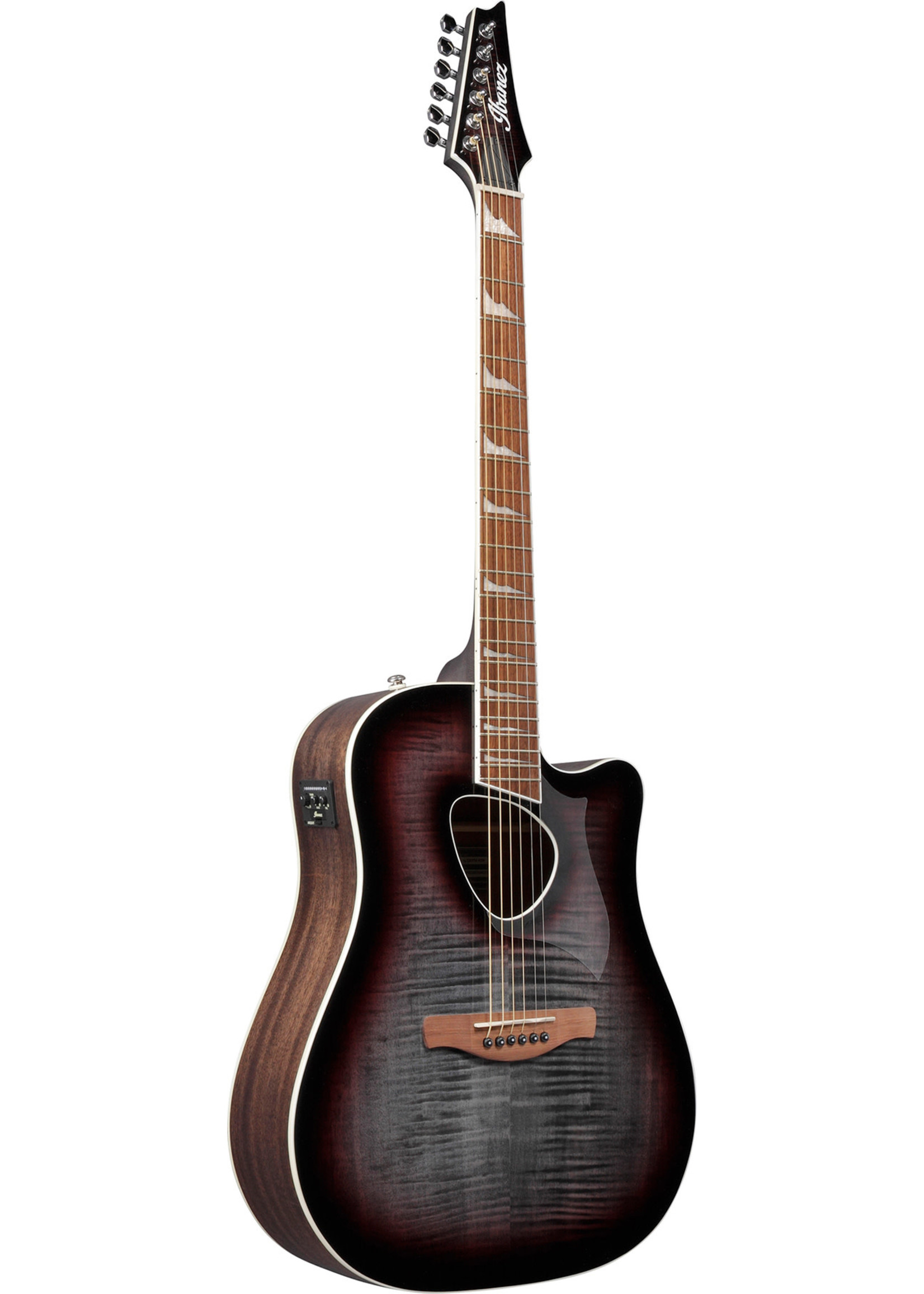 IBANEZ Ibanez ALT30FMRDB Altstar 6 String RH Acoustic Electric Guitar - Red Doom Burst High Gloss alt-30-fm-rdb