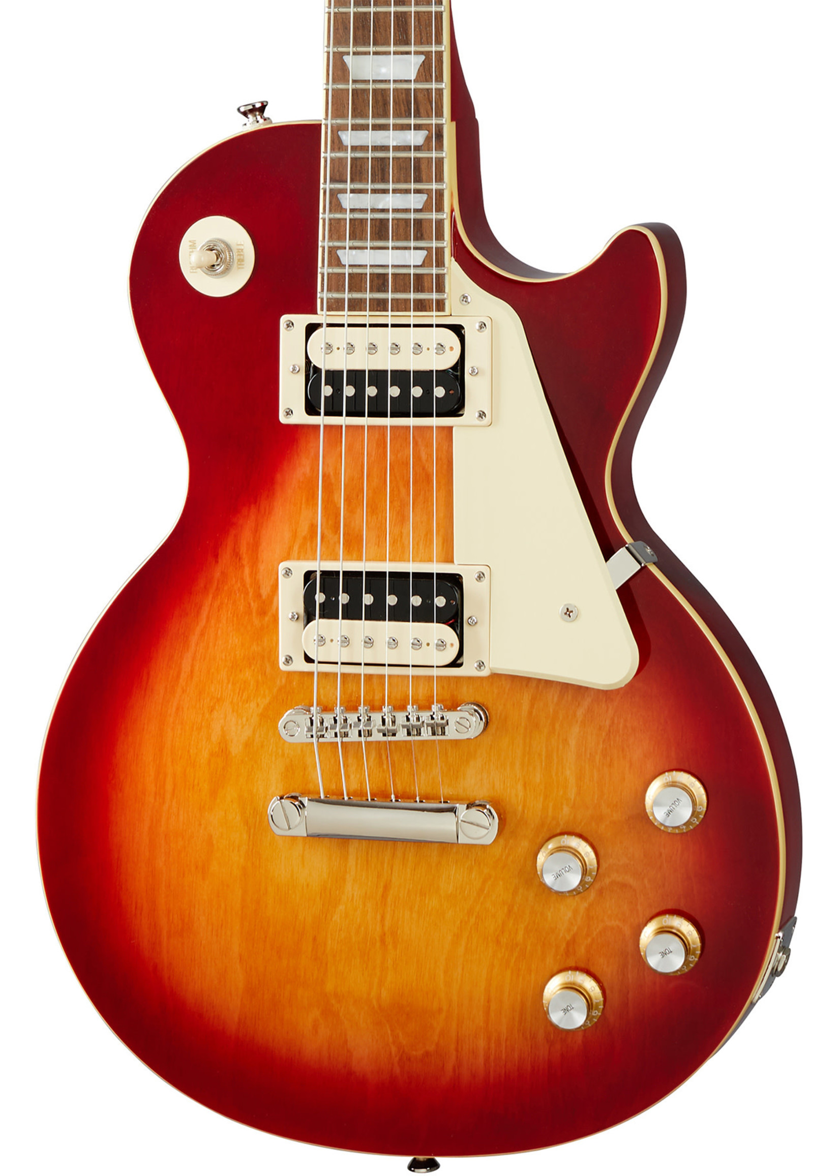 Epiphone Epiphone EILOHSNH Les Paul Classic 6-String RH Electric Guitar–Heritage Cherry Sunburst Gloss eilo-hs-nh