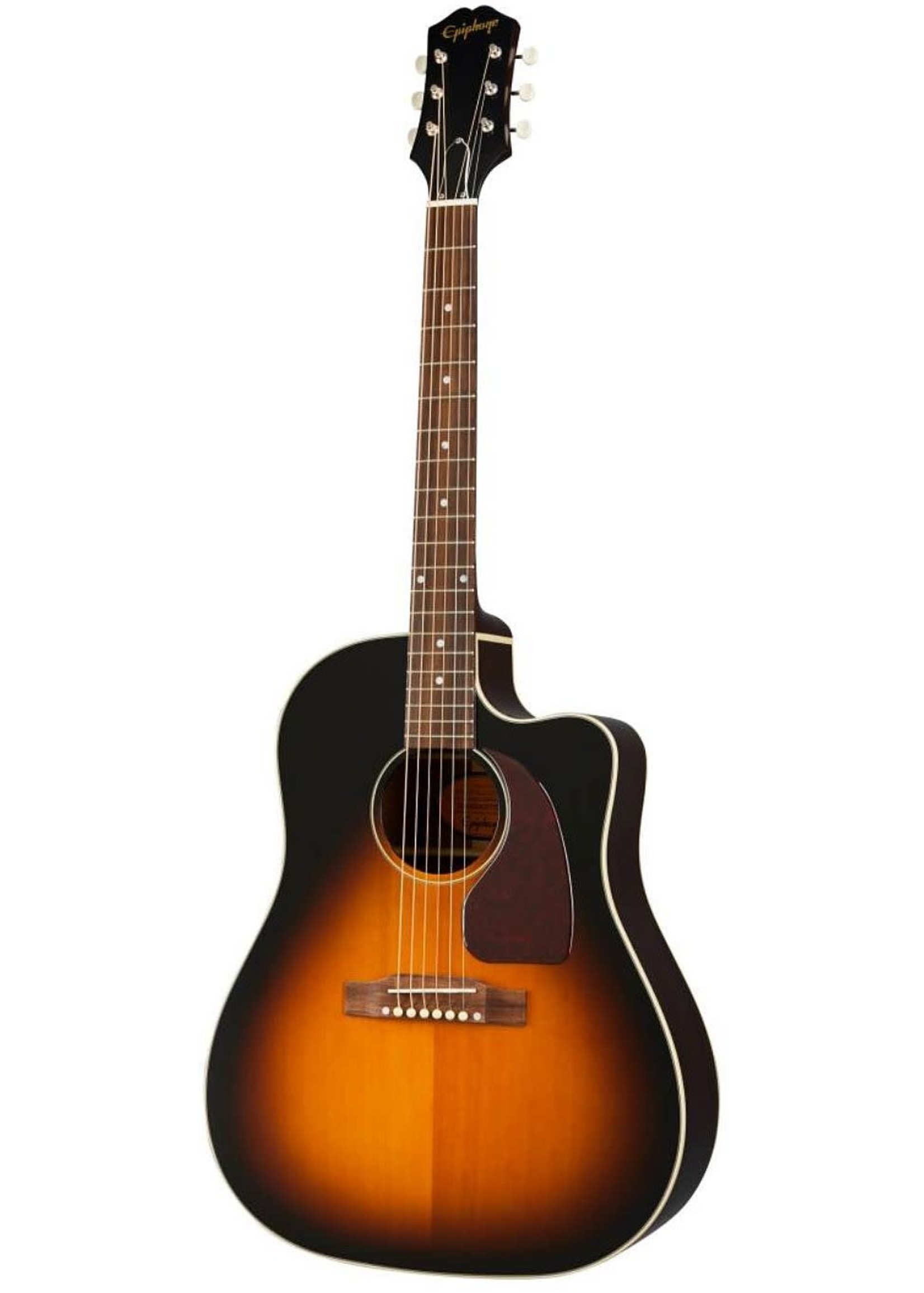 Epiphone Epiphone IGMTJ45CVSNH Inspired by Gibson J-45 Cutaway 6-String RH Acoustic Electric Guitar-Vintage Sunburst igmtj-45-cvsnh