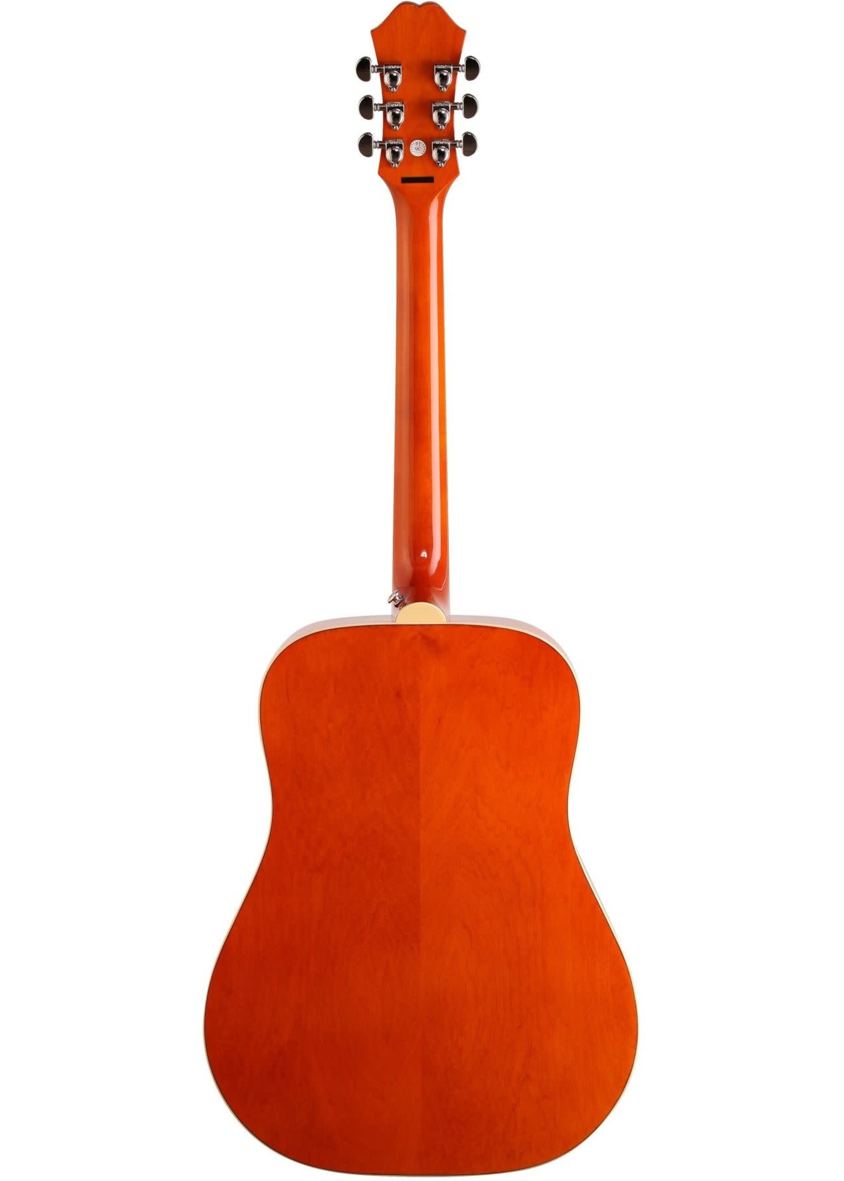 Epiphone Epiphone EEDVVBNH Dove Pro 6-String RH Acoustic Electric Guitar-Violin Burst ee-dv-vb-nh