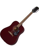 Epiphone Epiphone EASTARWRCH Starling Square Shoulder 6-String RH Dreadnought Acoustic Guitar-Wine Red ea-star-wr-ch