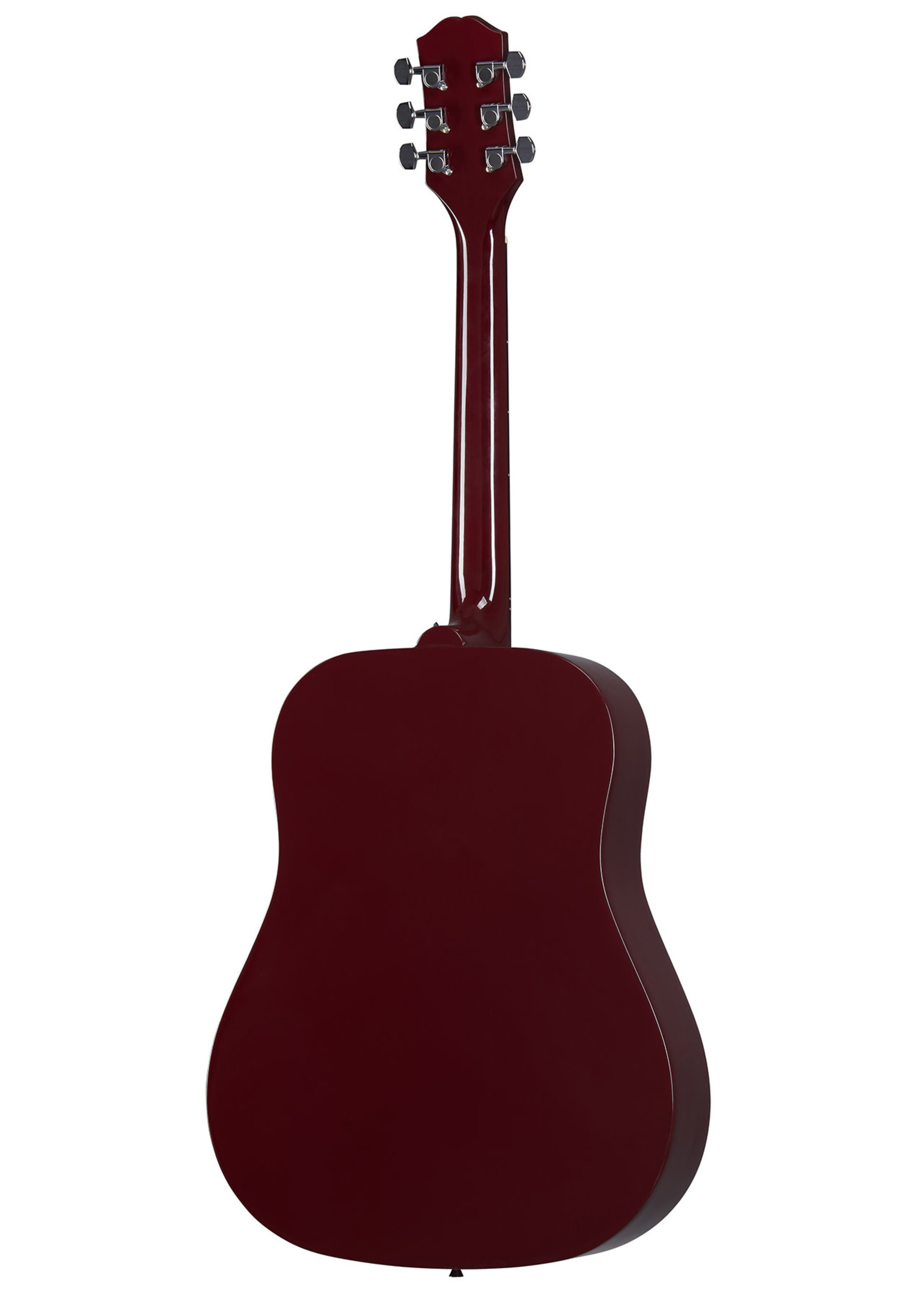 Epiphone Epiphone EASTARWRCH Starling Square Shoulder 6-String RH Dreadnought Acoustic Guitar-Wine Red ea-star-wr-ch