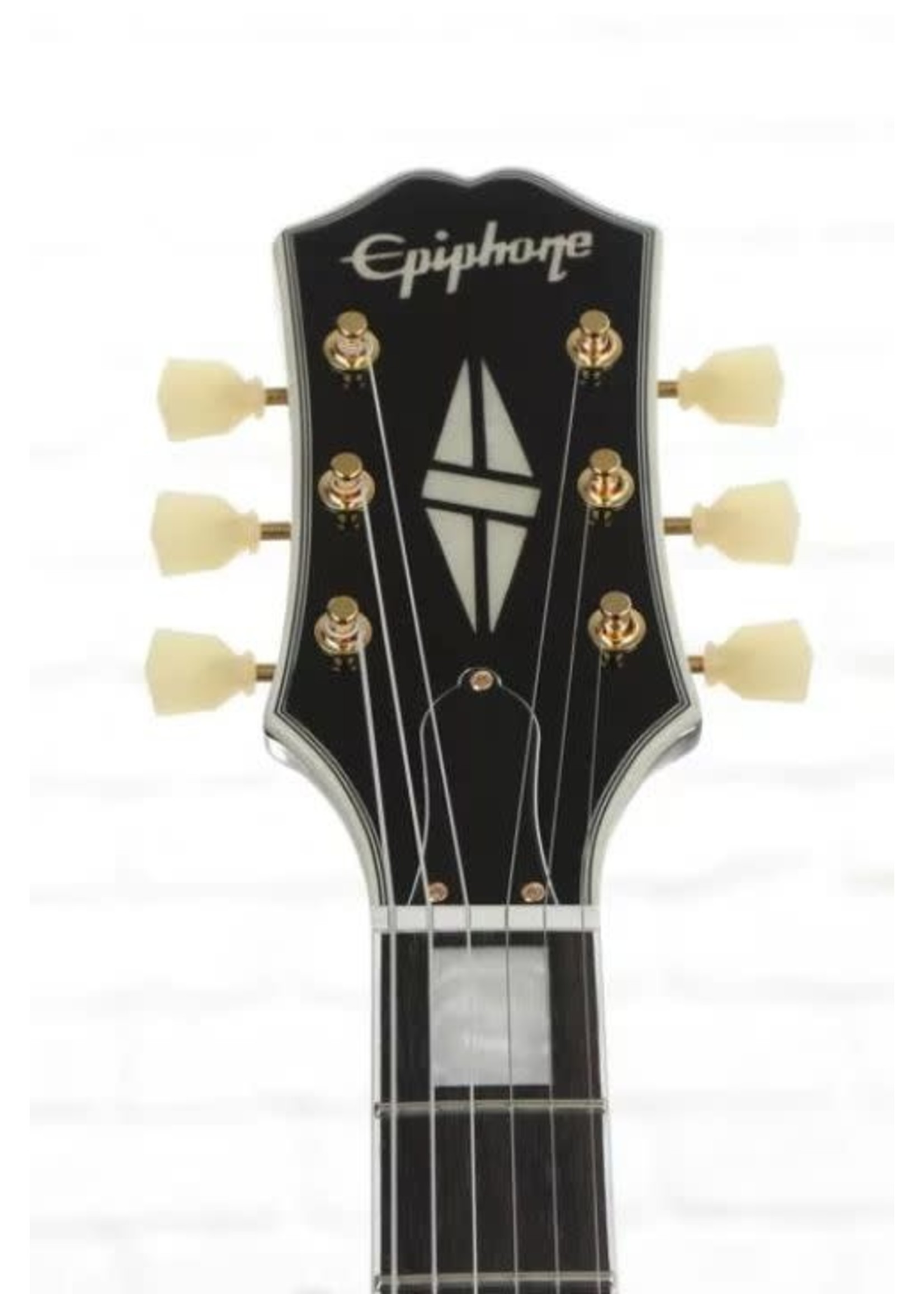 Epiphone Epiphone EISCEBGH SG Custom 6-String RH Electric Guitar–Ebony EISC-EB-GH