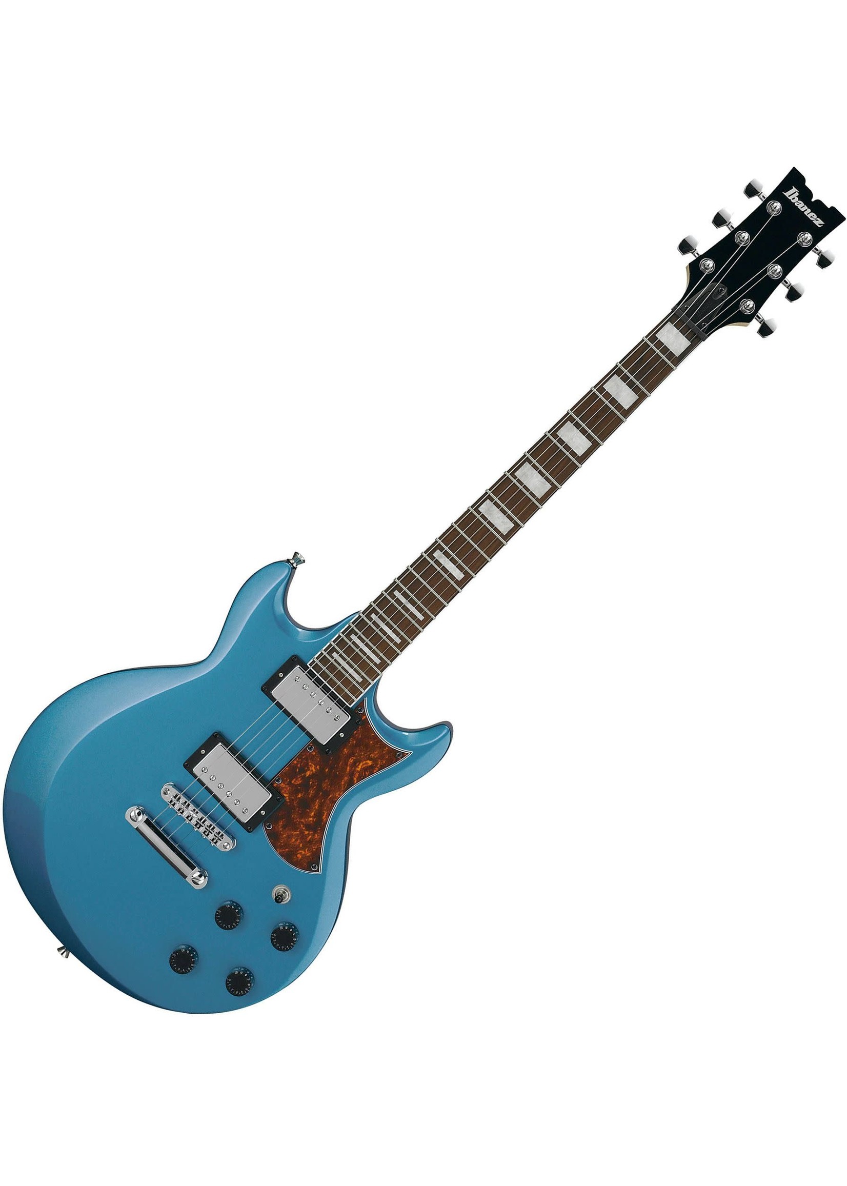 IBANEZ BSTOCK Ibanez AX120MLB Standard AX Series 6-String RH Electric Guitar-Metallic Light Blue ax-120-mlb