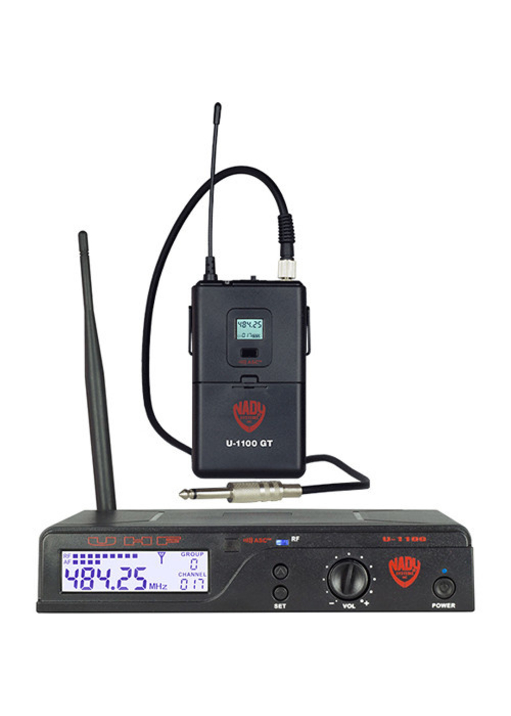 Nady Nady U-1100 GT 100-Channel UHF Wireless Instrument/Guitar System