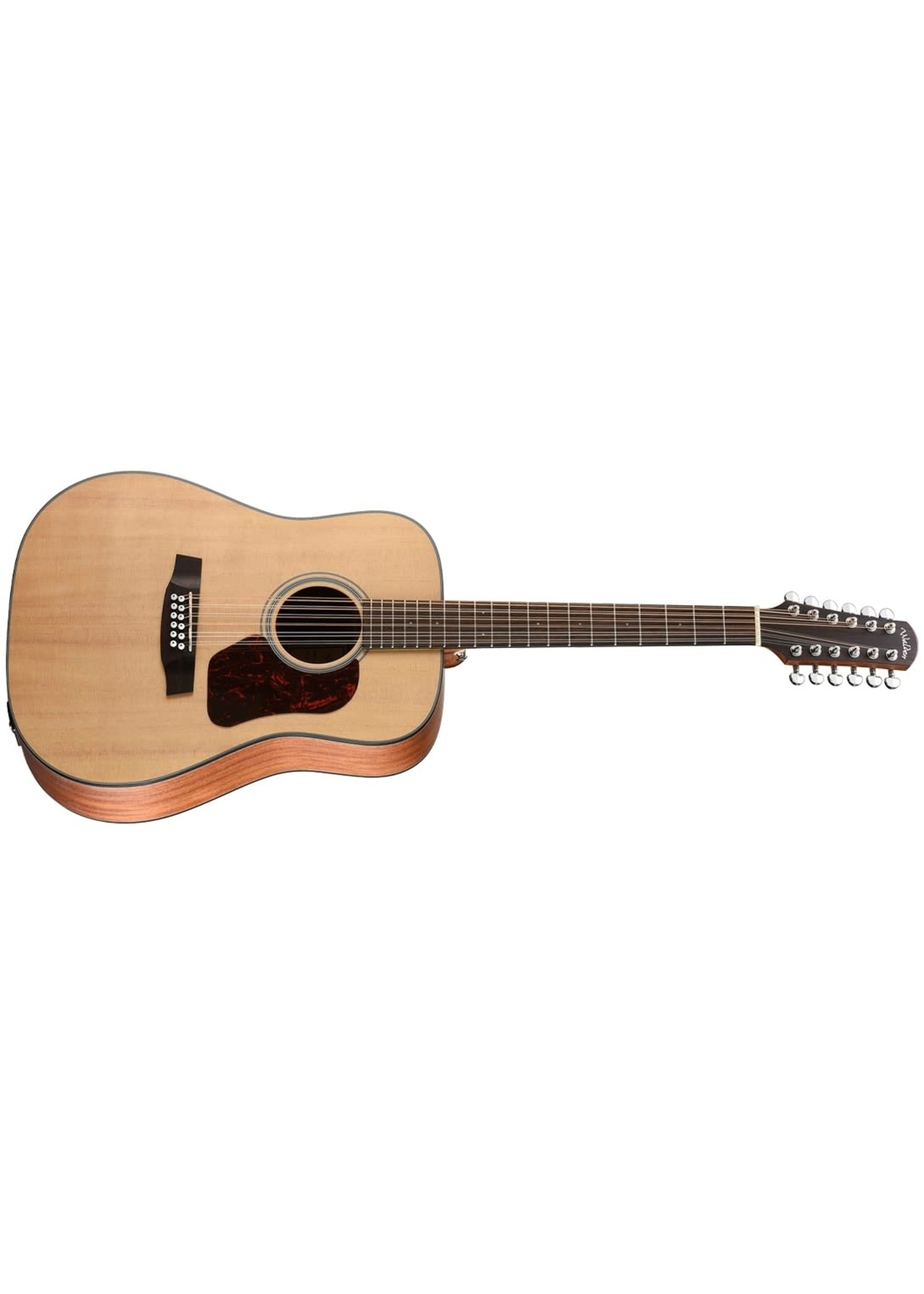 Walden Walden Guitars Natura 500 12-String Dreadnought Acoustic / Electric Guitar With Gig Bag, Open Pore Satin Item ID: D552E-W