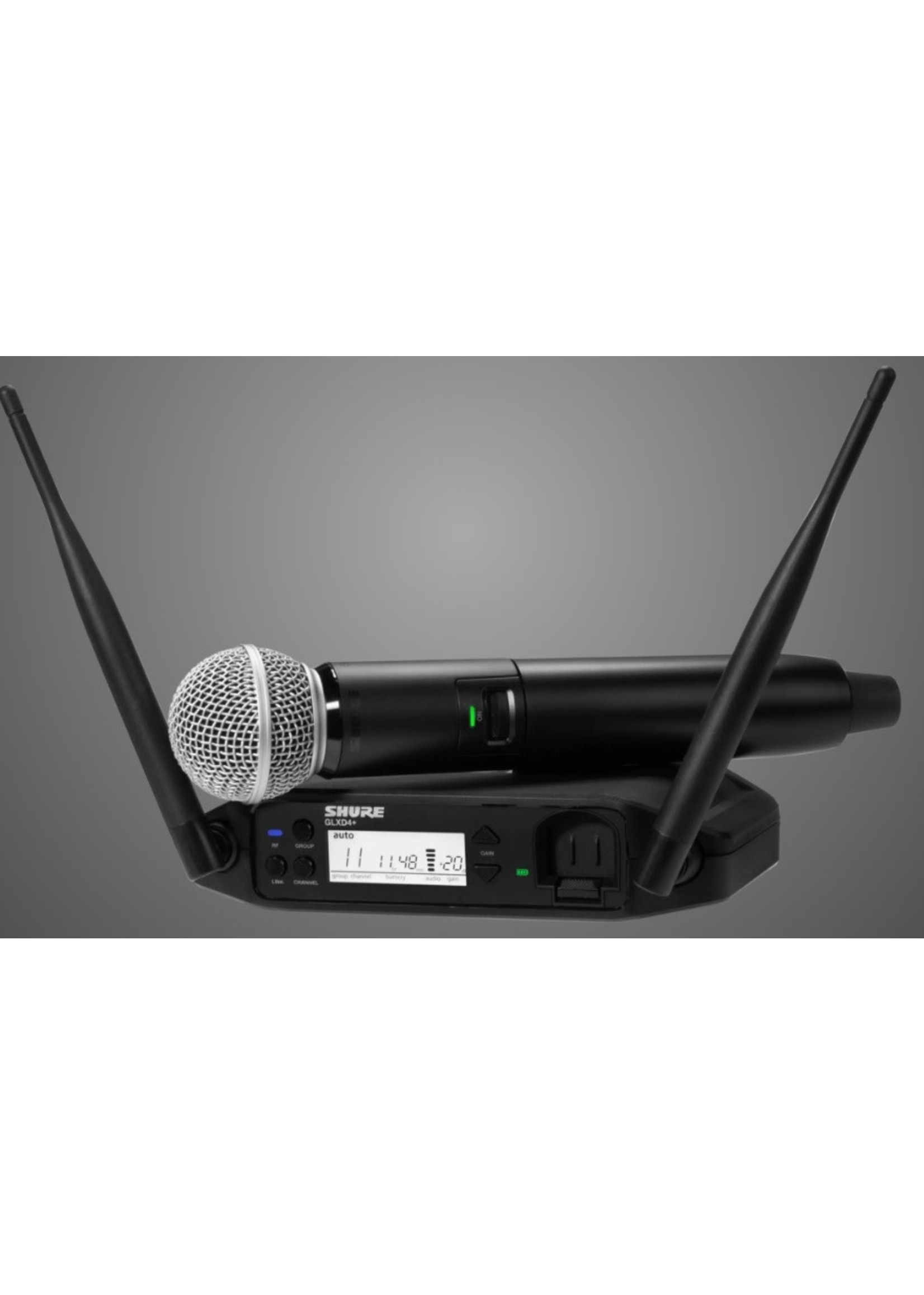 Shure Shure GLXD24+/SM58-Z3 Digital Wireless Handheld System with SM58® Vocal Microphone