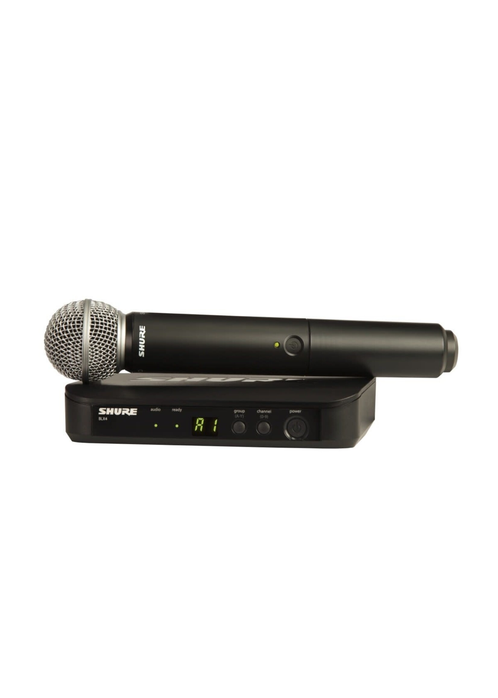 Shure SHURE BLX24/SM58 WIRELESS HANDHELD MIC SYSTEM (FREQ: H10) Model:  BLX24/SM58-H10