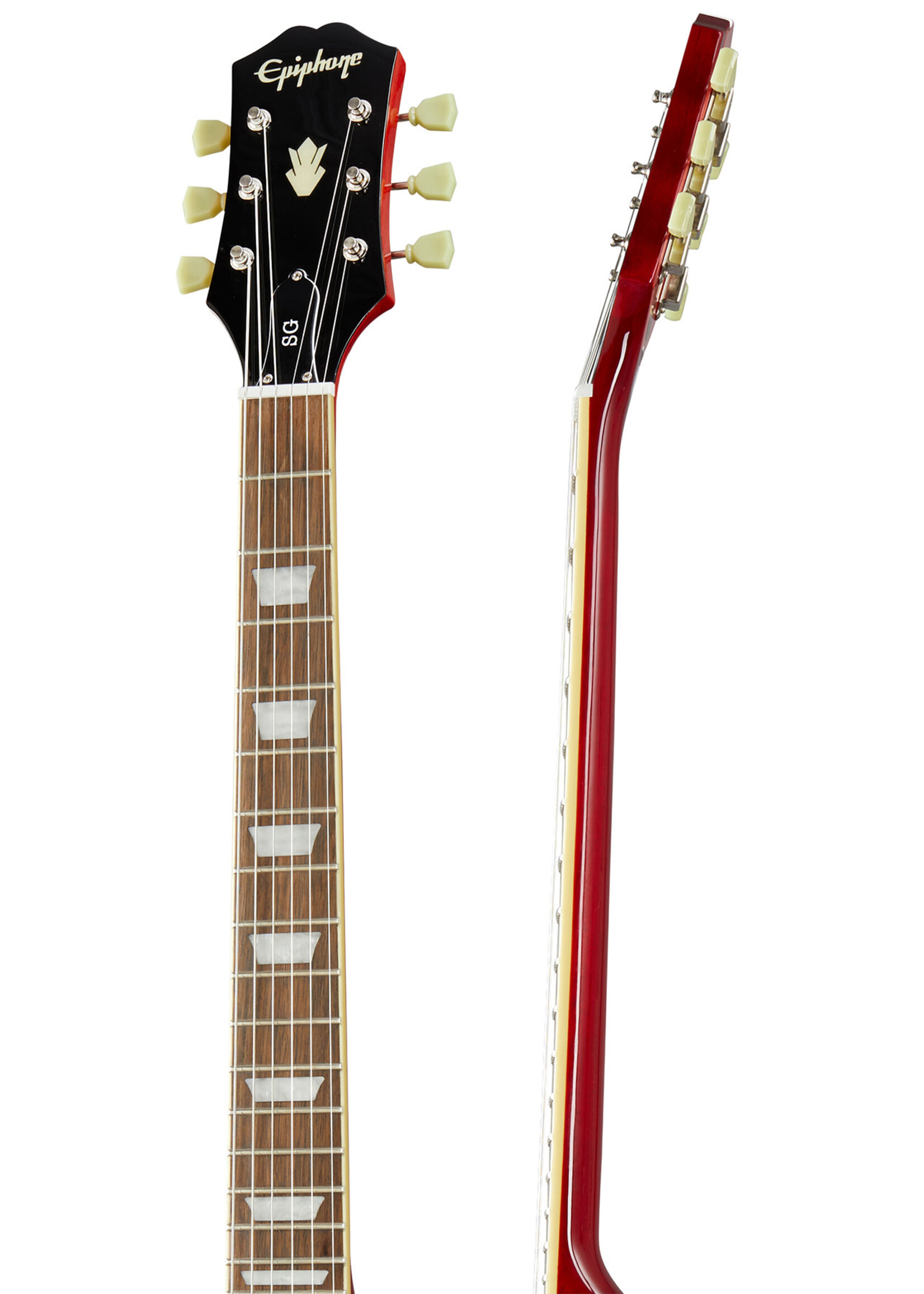 Epiphone Epiphone EISSBCHNH SG Standard 6-String RH Electric Guitar–Heritage Cherry ei-ss-b-ch-nh
