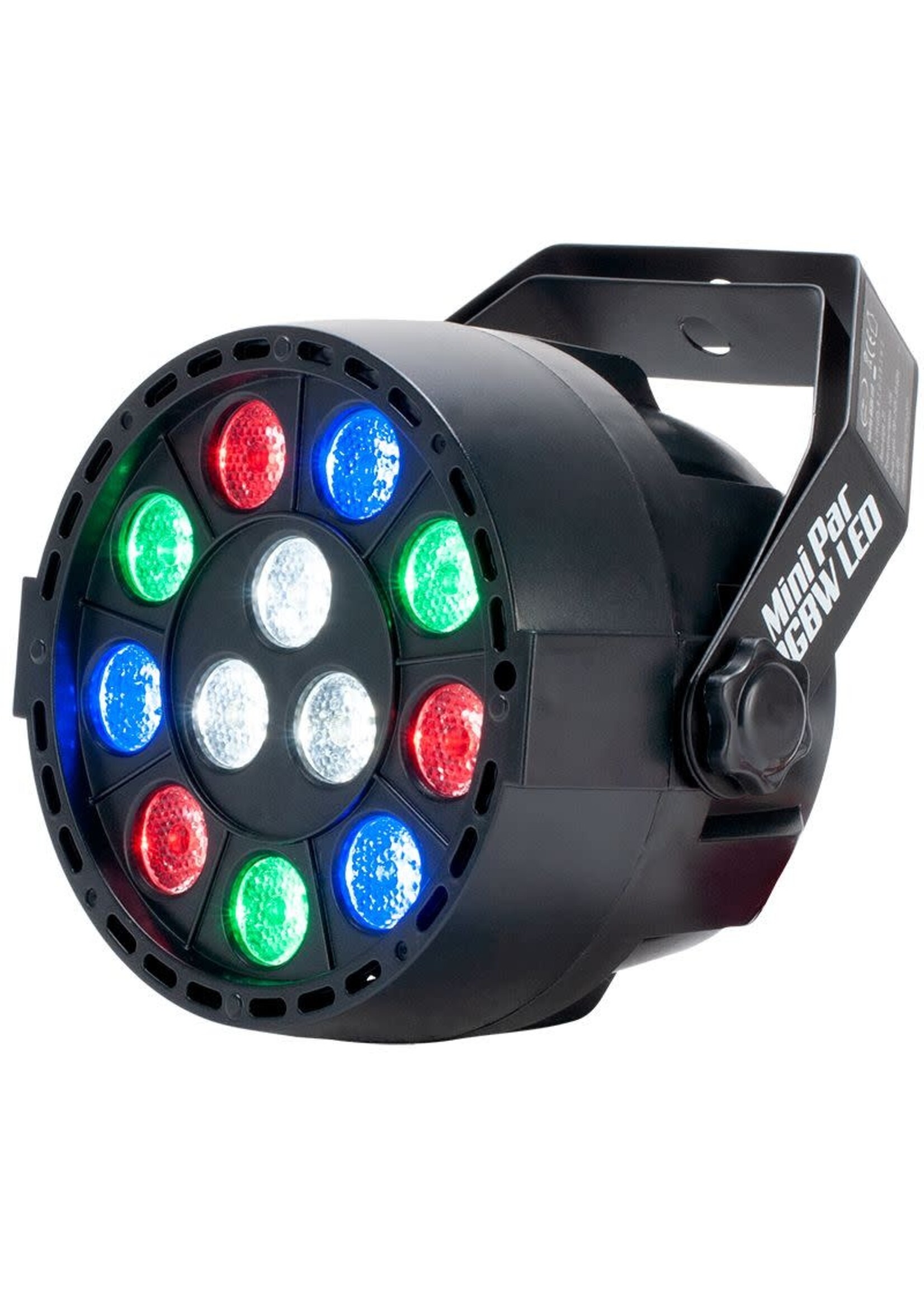 ELIMINATOR MINI PAR RGBW LED 12X1W Model: MINI-PAR-RGBW-LED