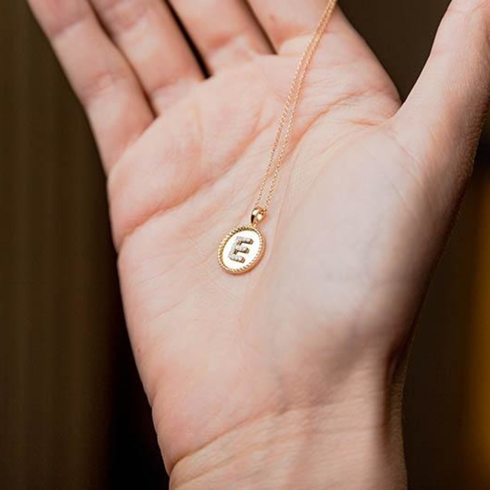 LXR Jewelry Necklace E Coin