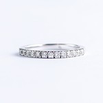 LXR Jewelry Ring 14K DIA 0.40CT White Gold