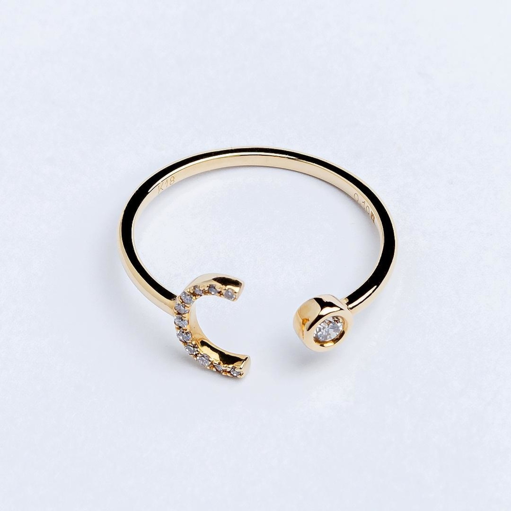 LXR Jewelry Ring C M 1.42 DIA .11CT