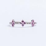 LXR Jewelry Ring SA .23CT DIA .09CT Gold wt 1.4g