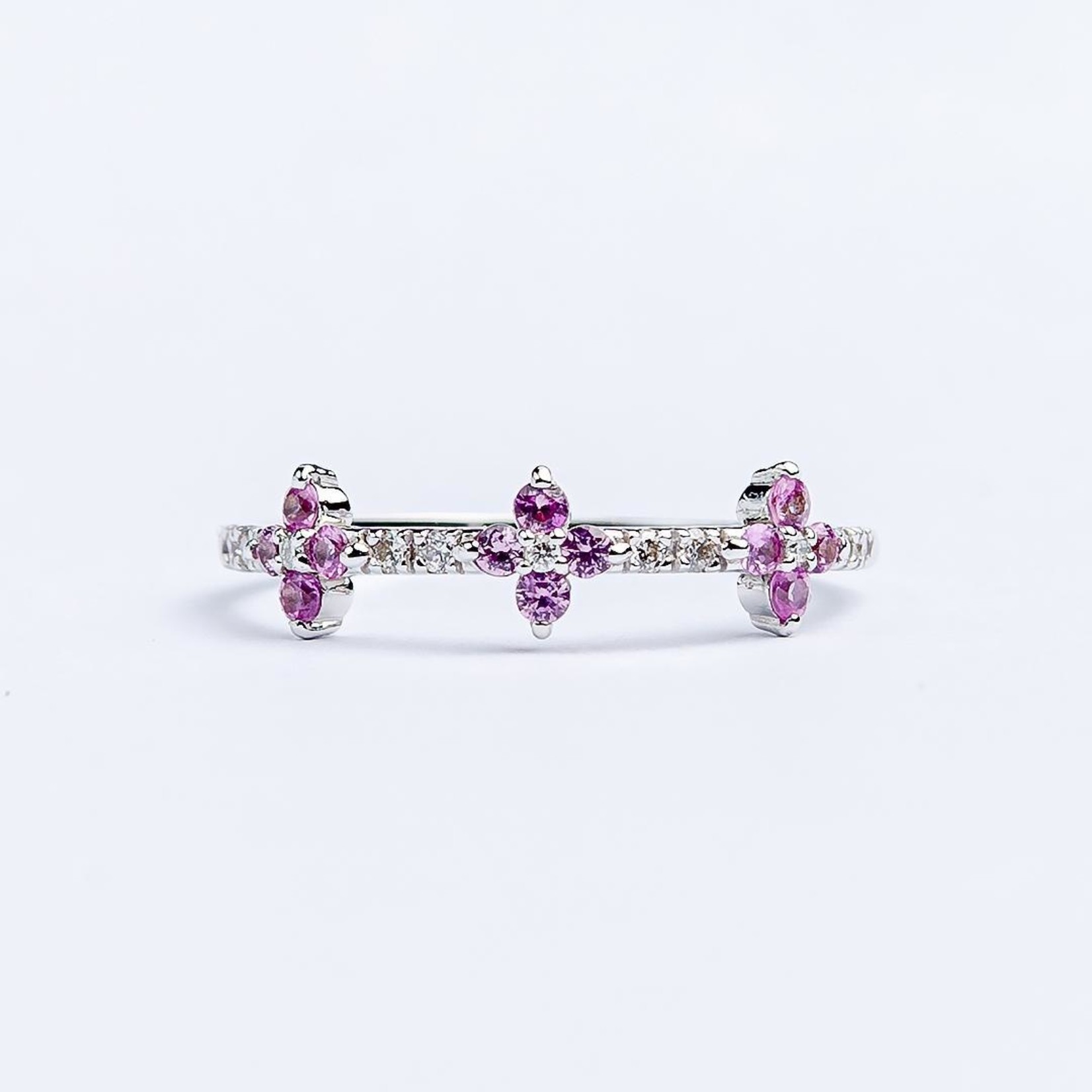 LXR Jewelry Ring SA .23CT DIA .09CT Gold wt 1.4g