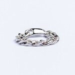 LXR Jewelry Ring M 4.51CT DIA .23CT White Gold