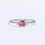 LXR Jewelry Ring M 1.47g DIA .08CT .18CT