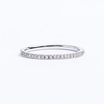 LXR Jewelry Ring Band Thin DIA .45CT