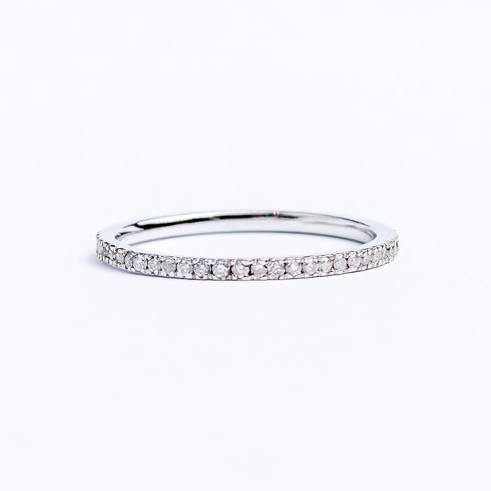 LXR Jewelry Ring Band Thin DIA .45CT