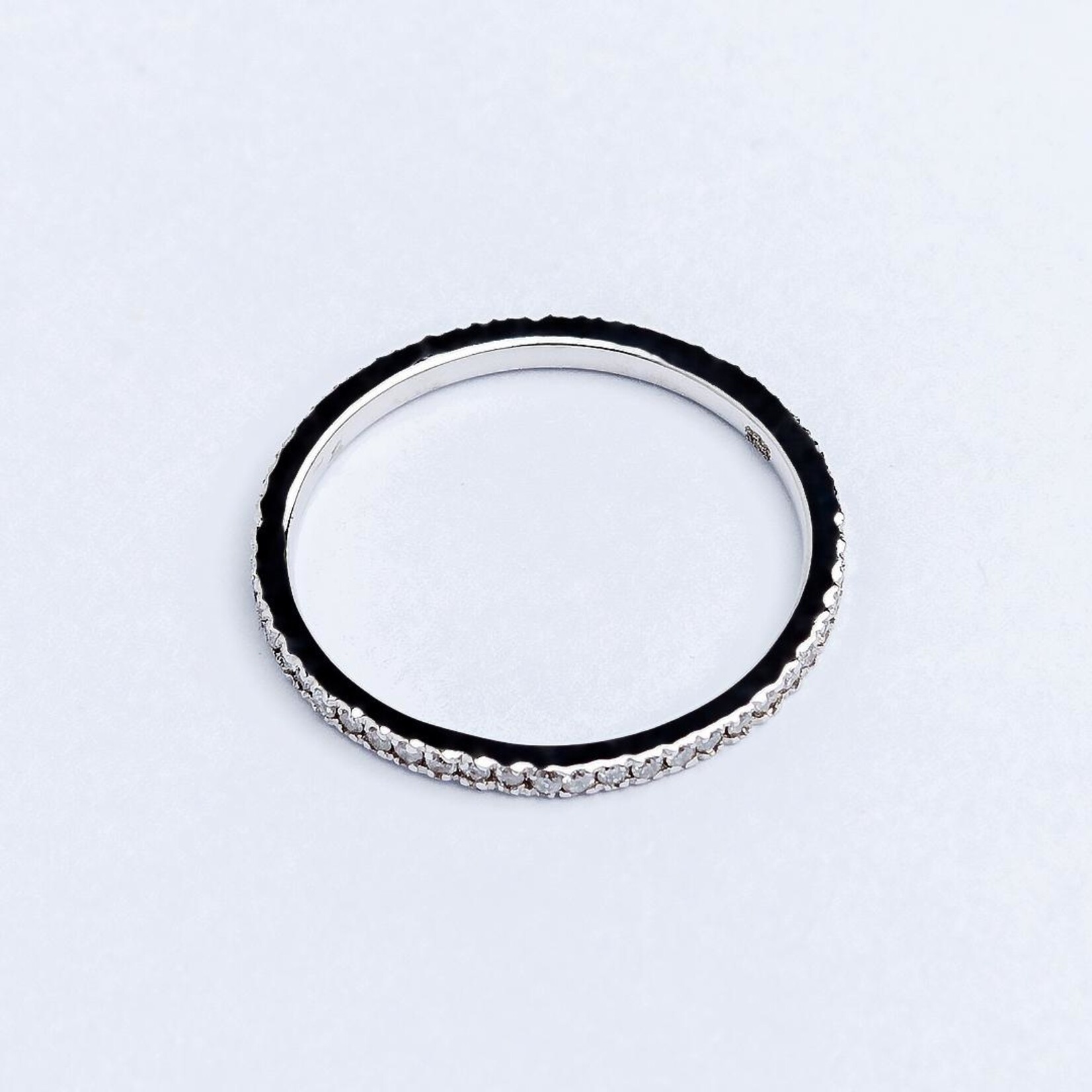 LXR Jewelry Ring Band Thin DIA .45CT