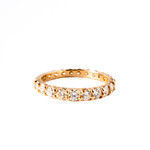 LXR Jewelry Ring 14KY Diamond 1.96ct.