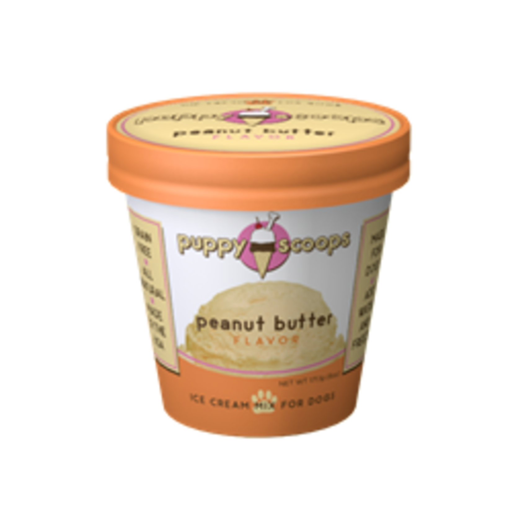Puppy Cake Puppy Scoops Ice Cream - Peanut Butter
