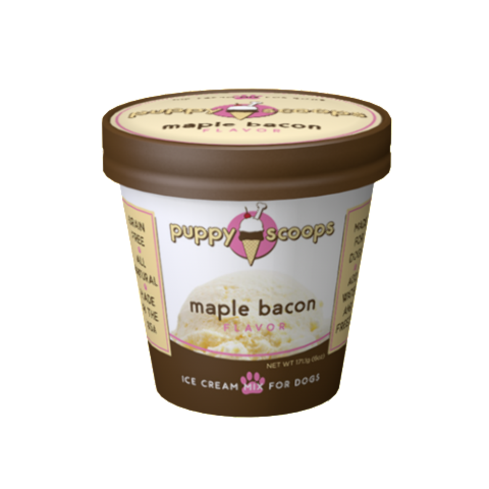 Puppy Cake Puppy Scoops Ice Cream - Maple Bacon