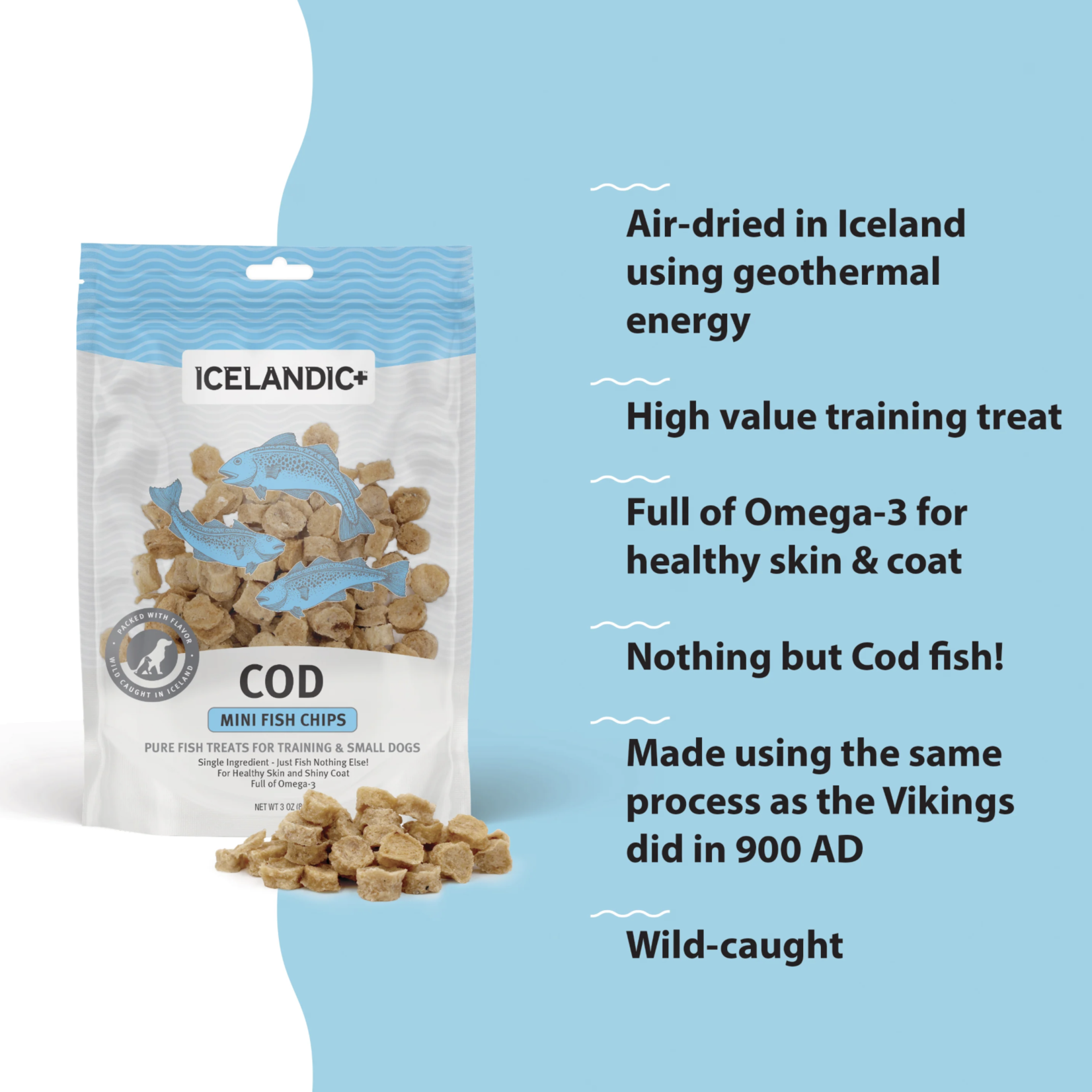 Icelandic+ Icelandic+ Mini Cod Fish Chips