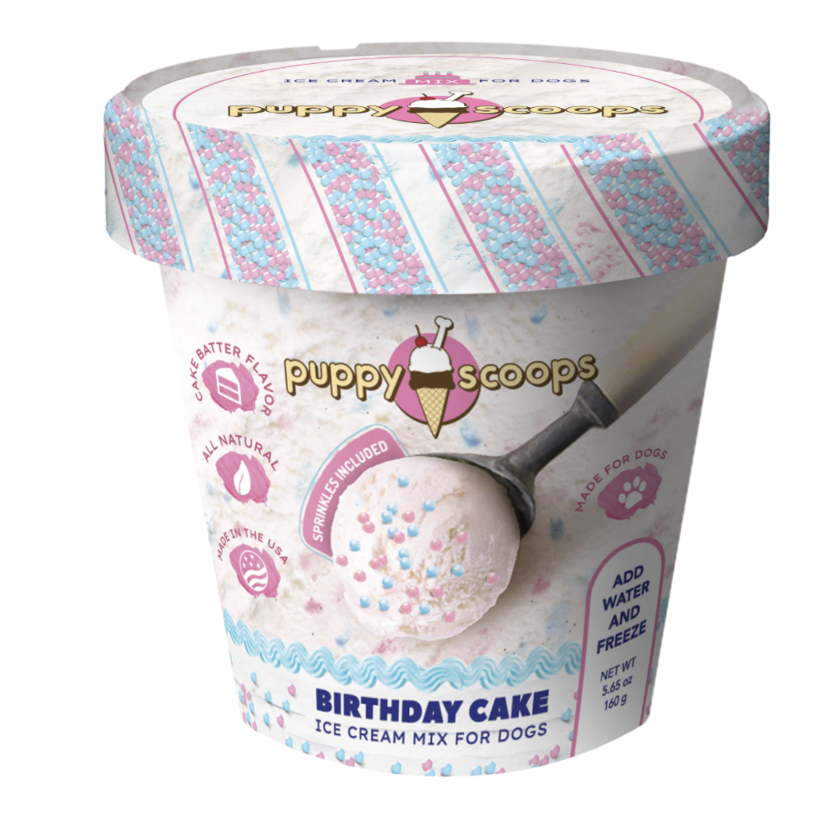 Puppy Cake Puppy Scoops Ice Cream - Sprinkles
