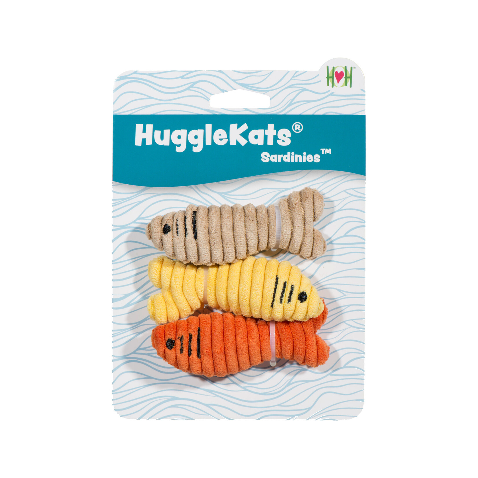 HuggleHounds HuggleKats Sardinies (3 pk)